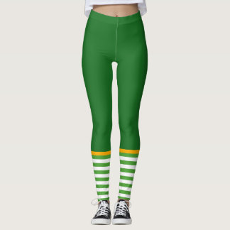 Leggings Verde del día de St Patrick divertido del