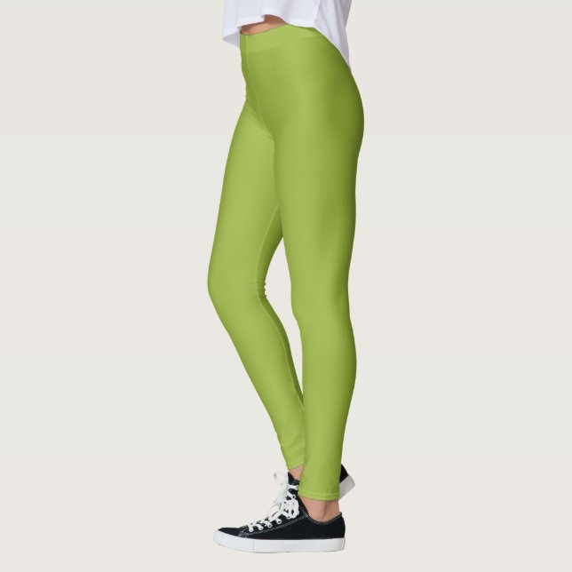 Leggings   Verde limón moderado (color sólido) amarillo- ve (Izquierda)