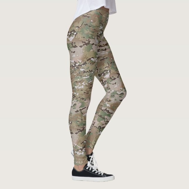 Leggings Verde multi Brown del terreno de Camo del (Derecha)