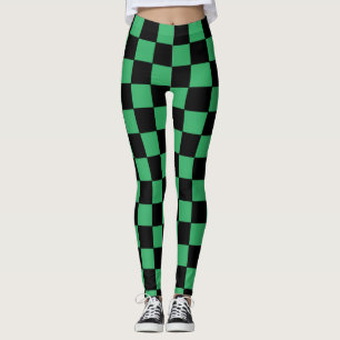Leggings Verde y negro