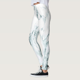 Leggings Verdes Verdes Marble Look