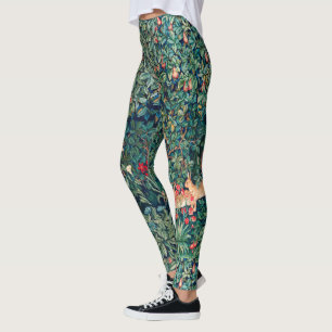 Leggings VERGÜENZA,ANIMALES FORESTALES OCUPAN LA Flora Ver