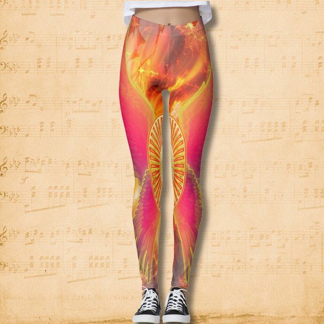 Leggings Verjas de vitalidad: desatando el fuego de la vida (Subido por el creador)