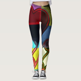 Leggings Verrücktes Design für Mutige