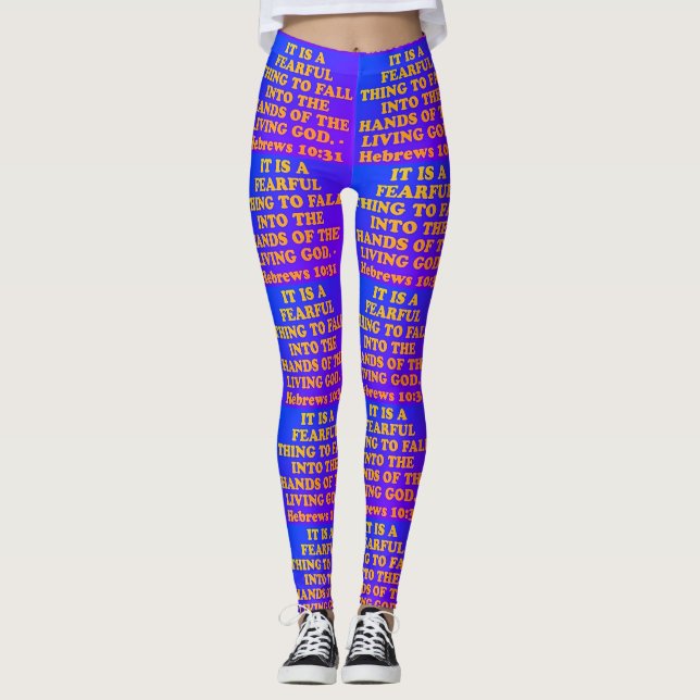 Leggings Verso de la biblia a partir del 10:31 de los (Anverso)