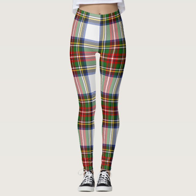 Leggings Vestido real Stewart Plaid Scottish (Anverso)
