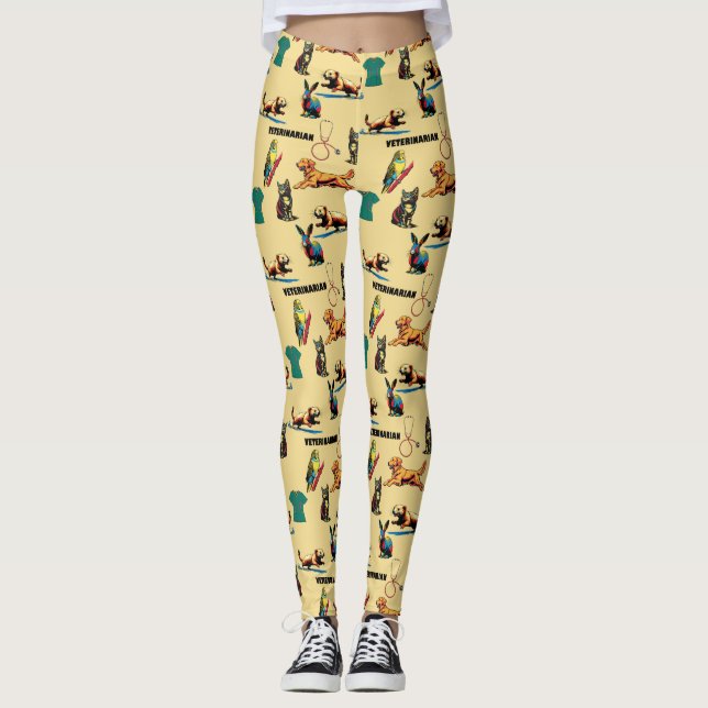Leggings Veterinario (Anverso)