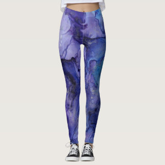Leggings Vía Láctea Azul