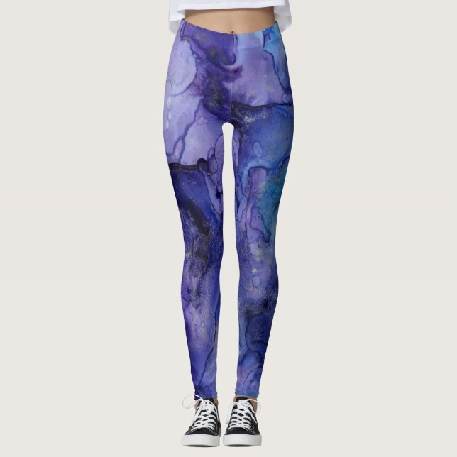 Leggings Vía Láctea Azul (Anverso)