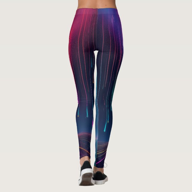 Leggings Viaje con gota de arcoiris (Reverso)