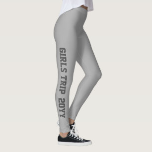 Leggings Viaje de chicas año personalizado Fin de semana de