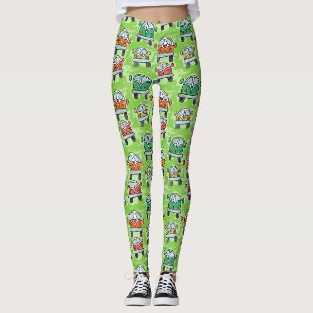 Leggings Viaje por carretera de la autocaravana (Anverso)