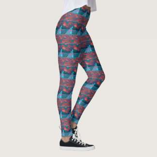 Leggings Viajes, un patrón abstracto