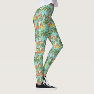 Leggings Vibraciones de playa tropicales de Chihuahua