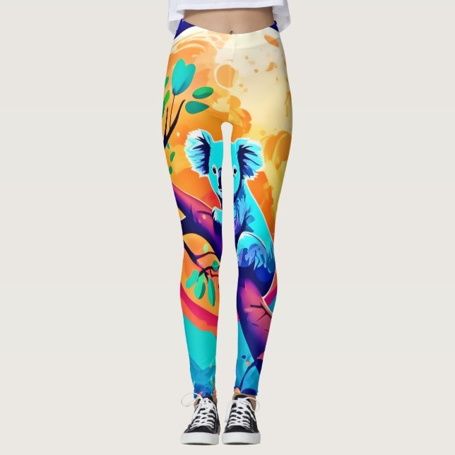 Leggings Vibrant Koala Moon (Anverso)