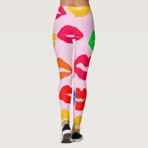 Leggings Vibrante besada por el patrón de colores