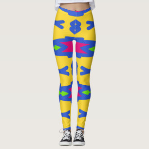 Leggings Vibrante multicolor "Ratti_Creative_Arts" L