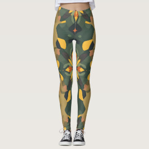 Leggings Vibrantes tapices de decoración doméstica - Patrón