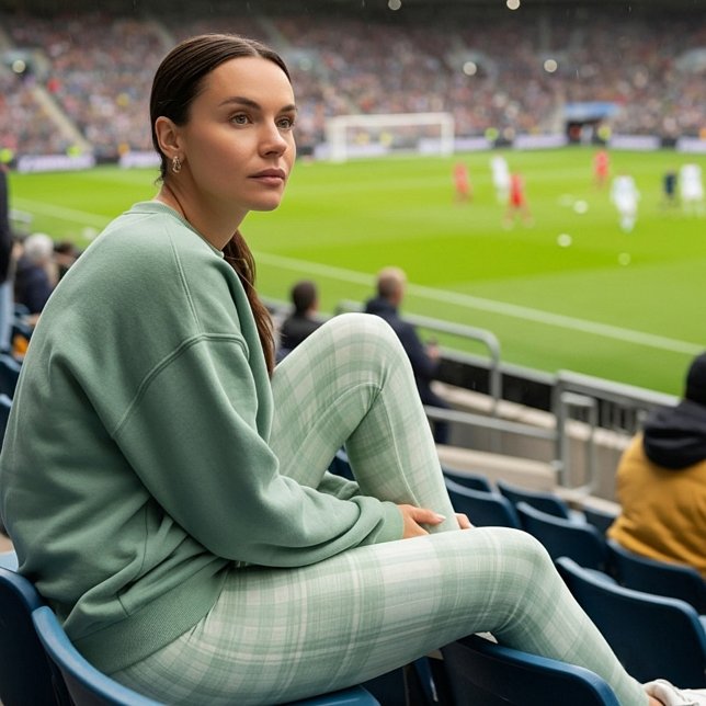 Leggings Vichy verde salvia claro (Subido por el creador)