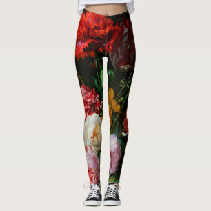 Leggings Vida con flores en una bolsa de vidrio