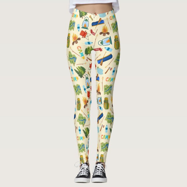 Leggings Vida de campamento (Anverso)
