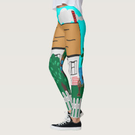 Leggings Vida en la playa
