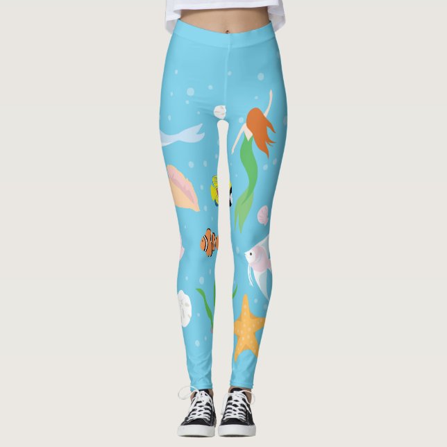Leggings Vida marina (Anverso)