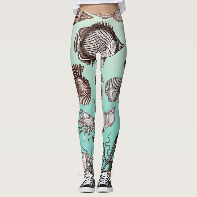 Leggings Vida marina (Anverso)