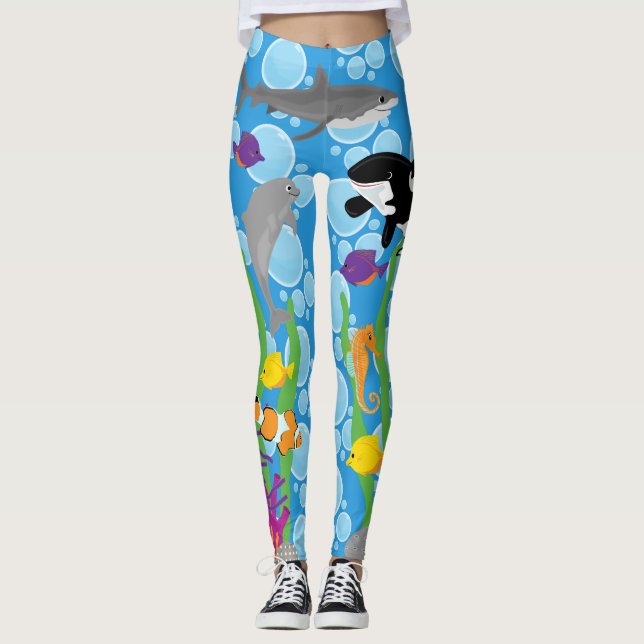 Leggings Vida marina (Anverso)