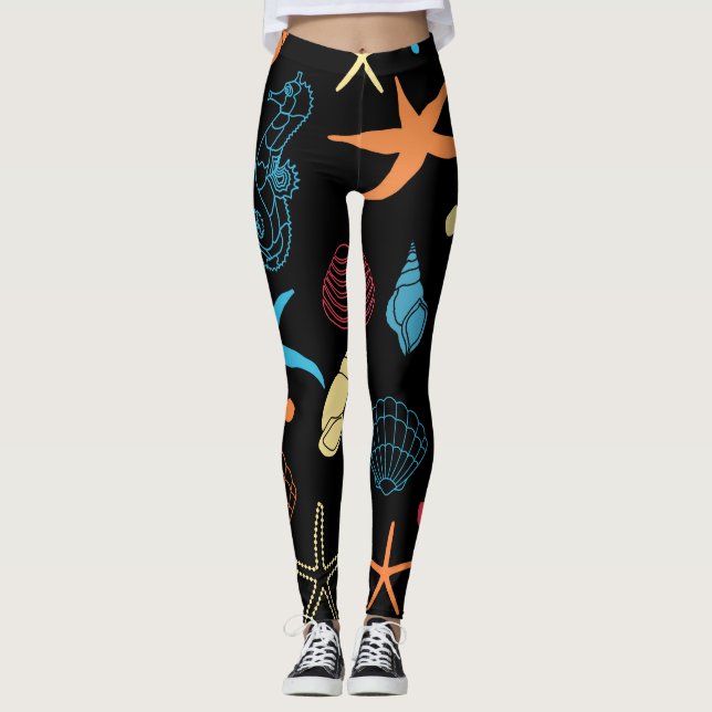 Leggings Vida marina (Anverso)
