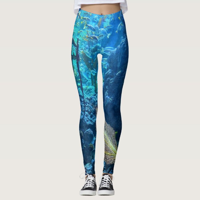 Leggings Vida marina de bonito (Anverso)