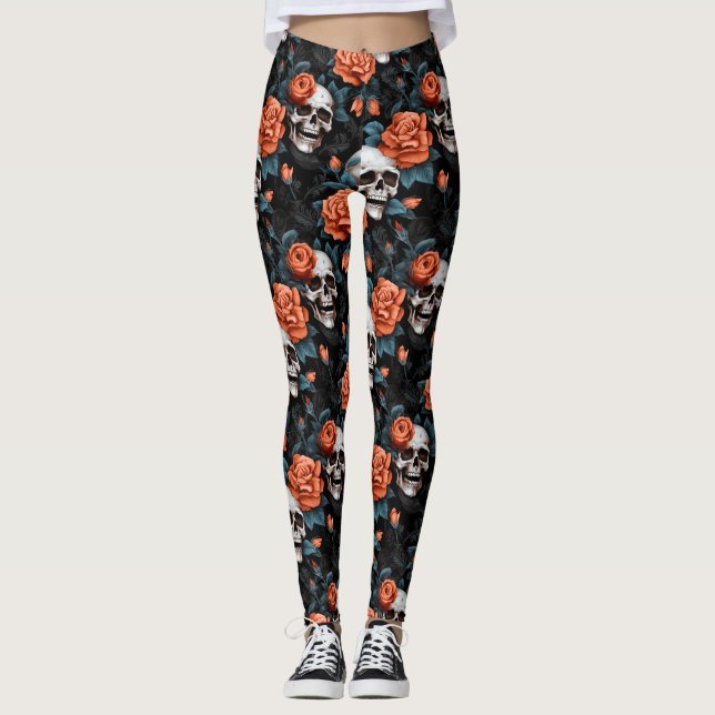 Leggings Vida y muerte (Anverso)