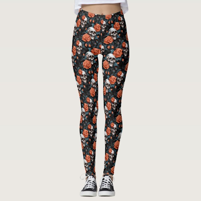 Leggings Vida y muerte (Anverso)