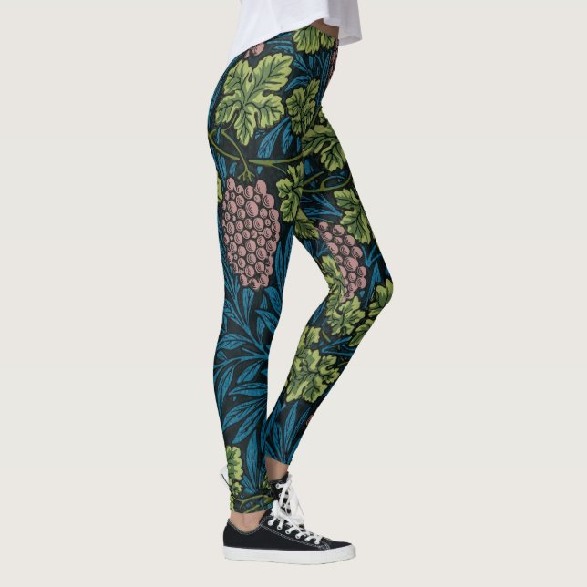 Leggings Vides con racimos de uvas rosadas (Derecha)
