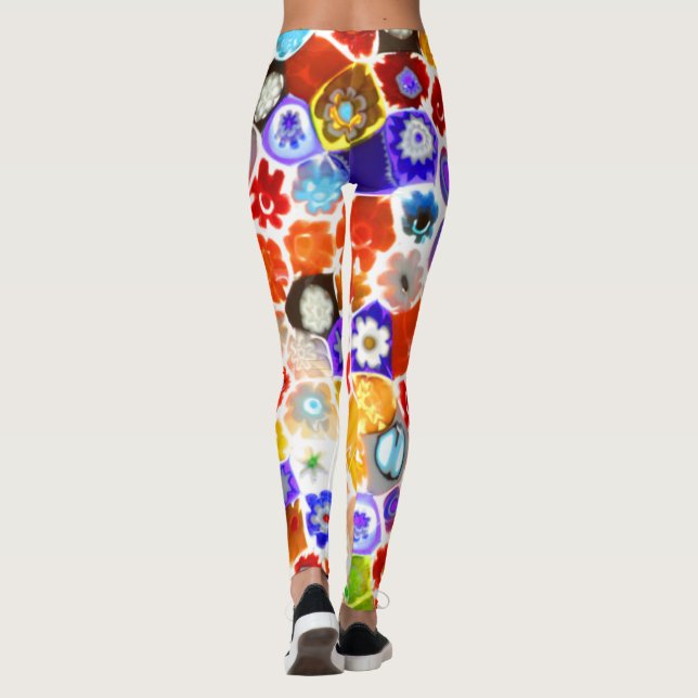 LEGGINGS VIDRIO DE FLORA VENECIANA (Reverso)