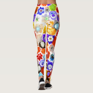 LEGGINGS VIDRIO DE FLORA VENECIANA