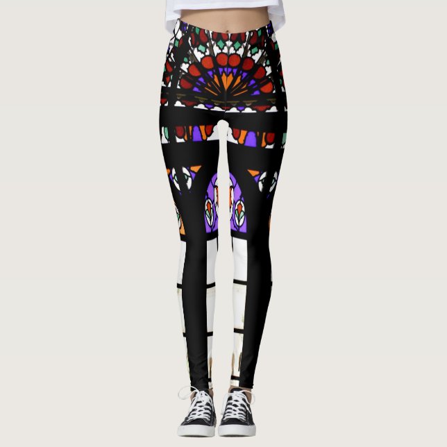 Leggings Vidrio manchado (Anverso)