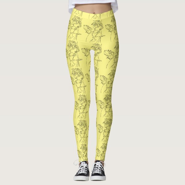 Leggings Viking Mermaid Warrior Thunder_Cove (Anverso)
