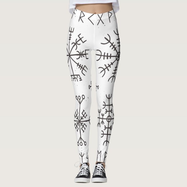 Leggings Viking Runes (Anverso)