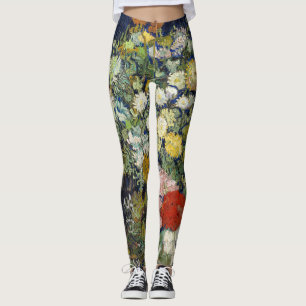 Leggings Vincent van Gogh - Bouquet Flowers in a Vase
