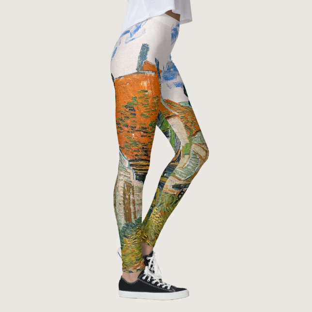Leggings Vincent van Gogh - Calle de Auvers-sur-Oise (Derecha)