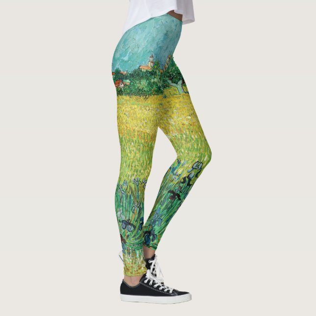 Leggings Vincent van Gogh - Campo con irlandeses cerca de A (Derecha)