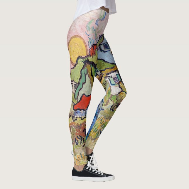 Leggings Vincent van Gogh - Casas y Figura (Derecha)