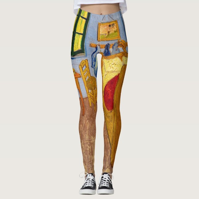 Leggings Vincent van Gogh - Dormitorio de Vincent en Arles (Anverso)