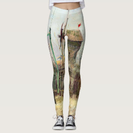 Leggings Vincent van Gogh - Escena callejera en Montmartre