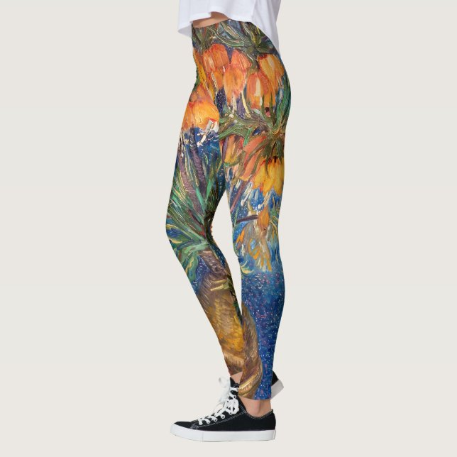Leggings Vincent van Gogh - Fritillaries imperiales (Izquierda)