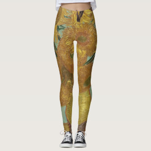 Leggings Vincent van Gogh - girasoles, 1889