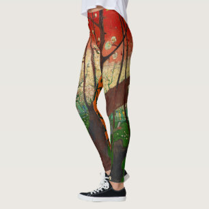 Leggings Vincent van Gogh - Huerta de ciruelos en flor