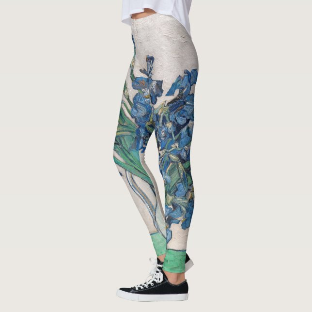 Leggings Vincent van Gogh - Irises (Izquierda)