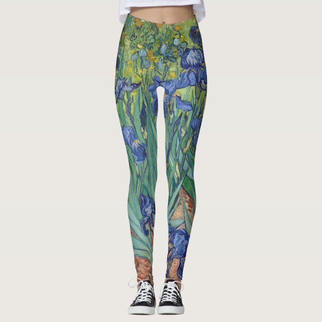 Leggings Vincent Van Gogh - Irises (Anverso)